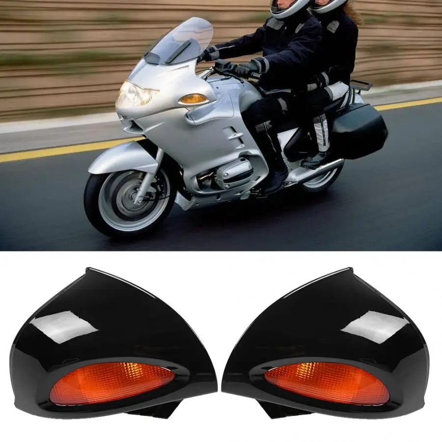 1 Pair Rearview Glass Side Mount Mirrors with Signal Lens for R1100RT R1150RT R850RT car styling auto mirror accessories 
1 Pair Rearview Glass Side Mount Mirrors with Signal Lens for R1100RT R1150RT R850RT car styling auto mirror accessories
