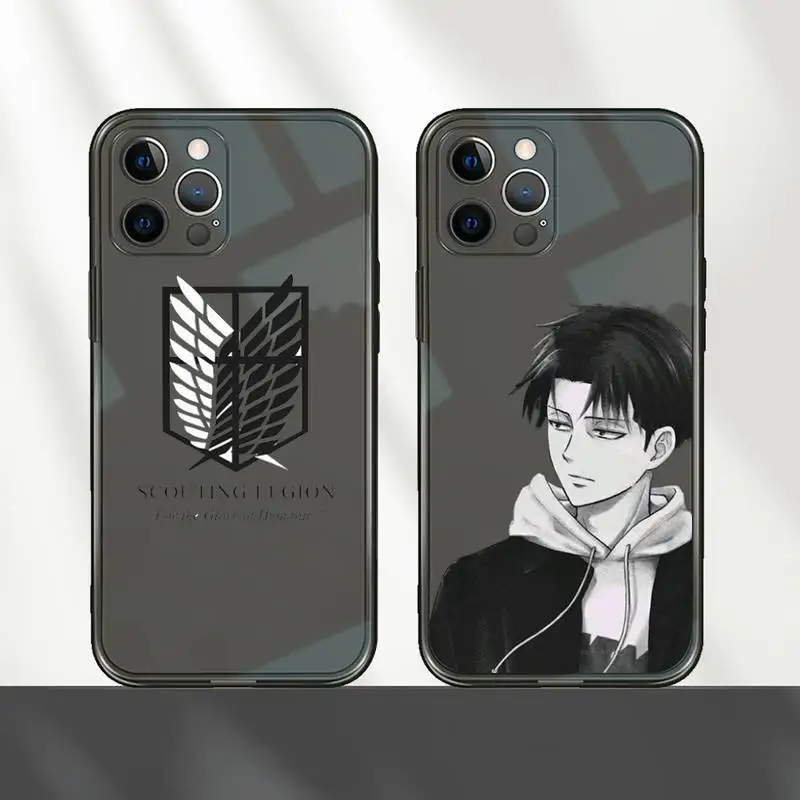 Attack On Titan Phone Case For iPhone 12 11 8 7 mini pro X XS XR MAX Plus Black Transparent Cover
Attack On Titan Phone Case For iPhone 12 11 8 7 mini pro X XS XR MAX Plus Black Transparent Cover
