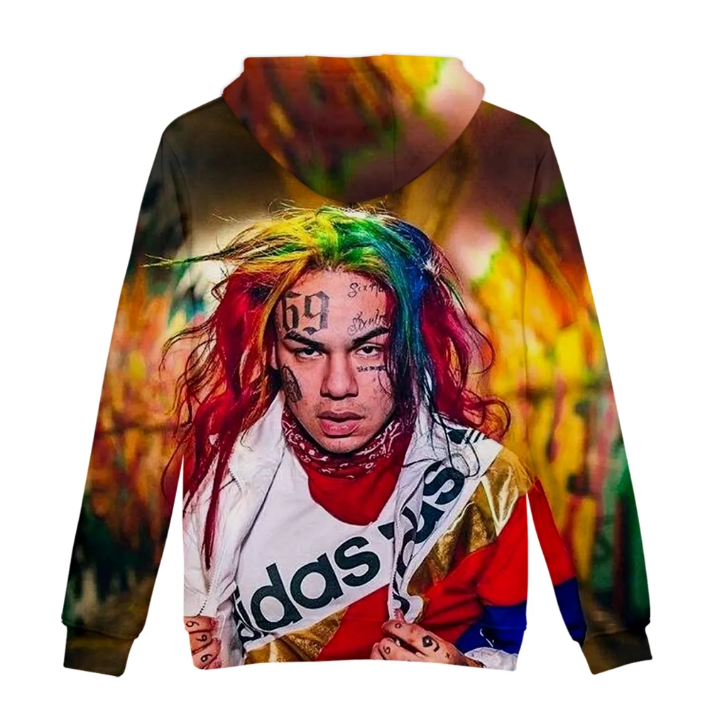 Tekashi 69 6ix9ine 3D Printed Funny Hoodie KPOP Hip Hop Popular Rap Singer Graphic Sweatshirts Sudadera Hombre Streetwear Hoody
Tekashi 69 6ix9ine 3D Printed Funny Hoodie KPOP Hip Hop Popular Rap Singer Graphic Sweatshirts Sudadera Hombre Streetwear Hoody