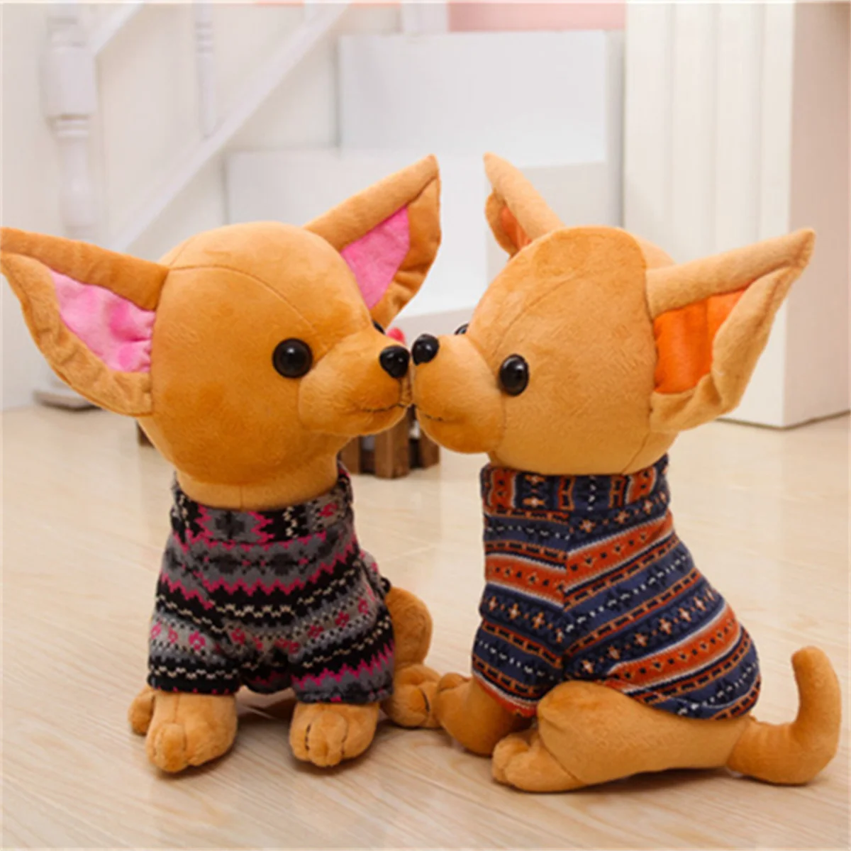 Кукла Чихуахуа плюшевая, милая и удобная игрушка-Зверюшка, детский подарок для сна, игрушка для домашних животных, 25 / 30 / 40 см
Кукла Чихуахуа плюшевая, милая и удобная игрушка-Зверюшка, детский подарок для сна, игрушка для домашних животных, 25 / 30 / 40 см