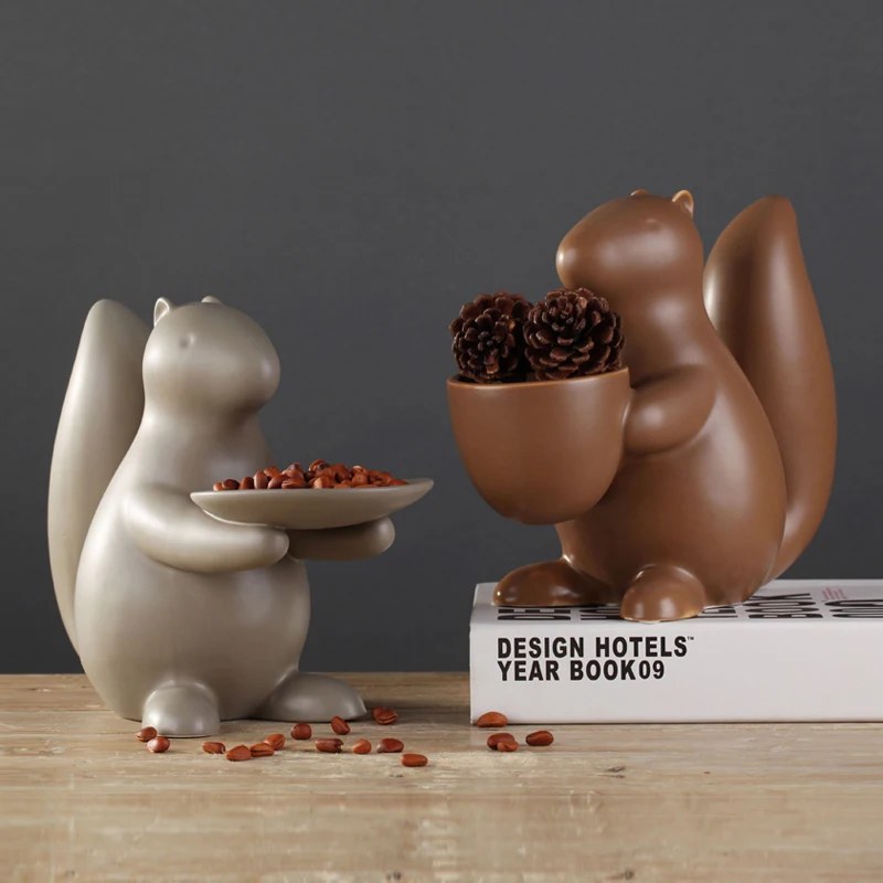 SQUIRREL FIGURINES DECORATIVE RESIN GARDEN FIGURES ANIMAL ORNAMENT WEDDING GIFT HOME DECOR SQUIRREL DRIED FRUIT PLATE DECORATION
SQUIRREL FIGURINES DECORATIVE RESIN GARDEN FIGURES ANIMAL ORNAMENT WEDDING GIFT HOME DECOR SQUIRREL DRIED FRUIT PLATE DECORATION
