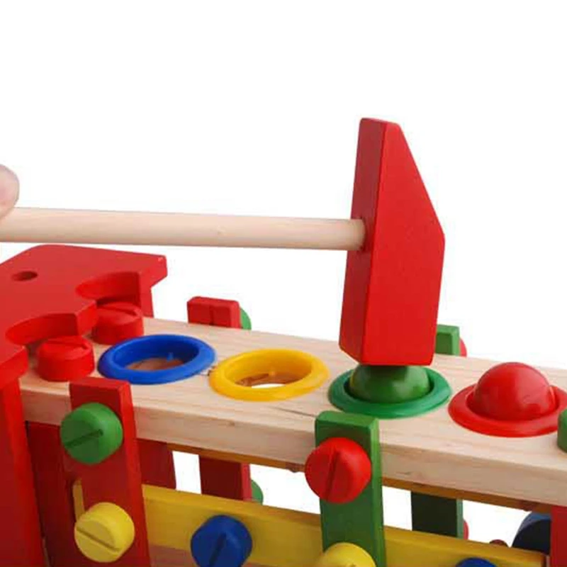 DIY Wooden Children's Educational Toy Screw Nut Disassembly Combination Car Building Block Toy Pretend to Play
DIY Wooden Children's Educational Toy Screw Nut Disassembly Combination Car Building Block Toy Pretend to Play