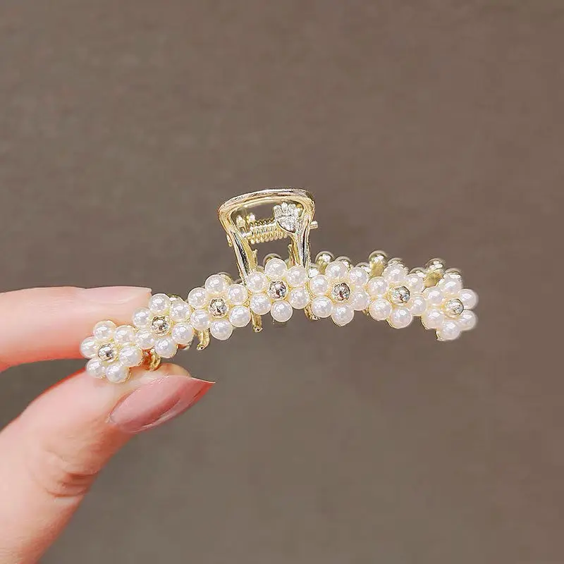 Flowers Mini Grab Clip Hairpin Metal Adult Hair Volume Less Back Head Net Red Temperament Ponytail Clip Clip Headdress
Flowers Mini Grab Clip Hairpin Metal Adult Hair Volume Less Back Head Net Red Temperament Ponytail Clip Clip Headdress