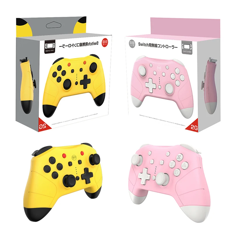 For Nintend Switch Pro NFC Gamepad Wireless Bluetooth Controller Remote Gamepad For NS Console Joystick PC Yellow Pink Black
For Nintend Switch Pro NFC Gamepad Wireless Bluetooth Controller Remote Gamepad For NS Console Joystick PC Yellow Pink Black