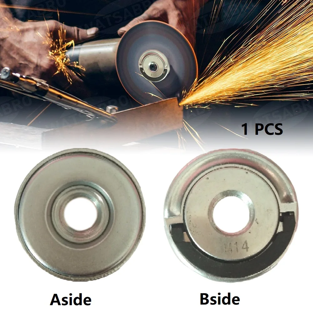 2pcs Quick Release Flange Nut Kit Nut M14 Screw For Angle Grinder For Cutting Machine Self-locking Function
2pcs Quick Release Flange Nut Kit Nut M14 Screw For Angle Grinder For Cutting Machine Self-locking Function