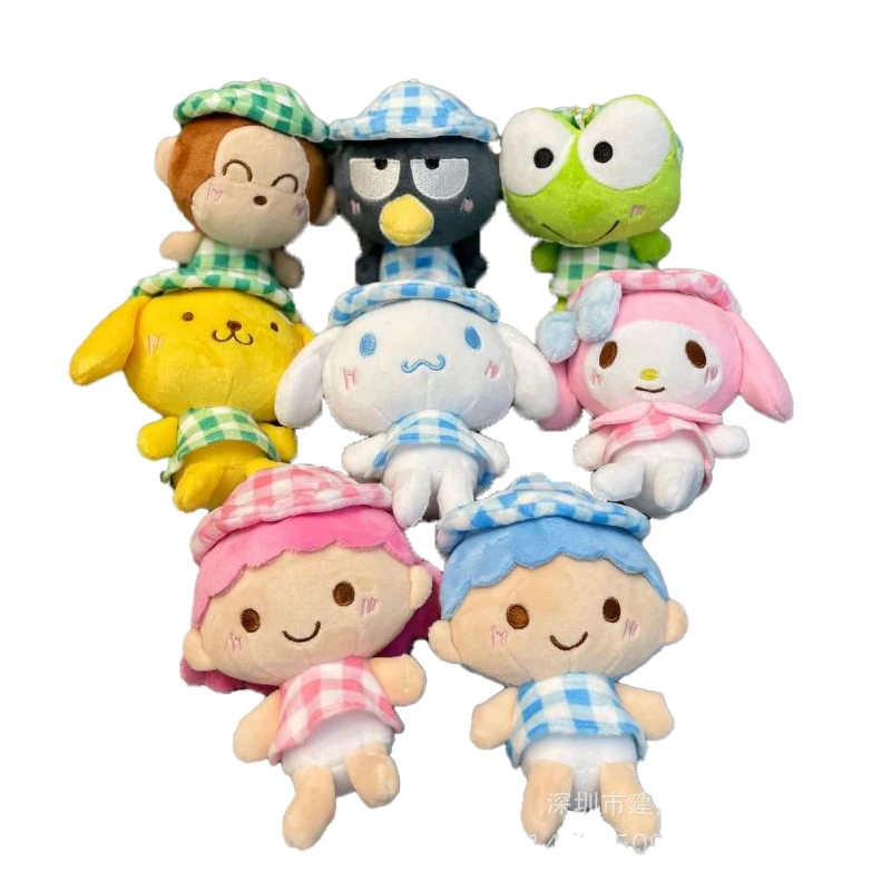 Kawaii Cartoon Key Chain Plush Toy Monkichi Cinnamoroll Mymelody Pompom Purin Plush Doll Pendant
Kawaii Cartoon Key Chain Plush Toy Monkichi Cinnamoroll Mymelody Pompom Purin Plush Doll Pendant