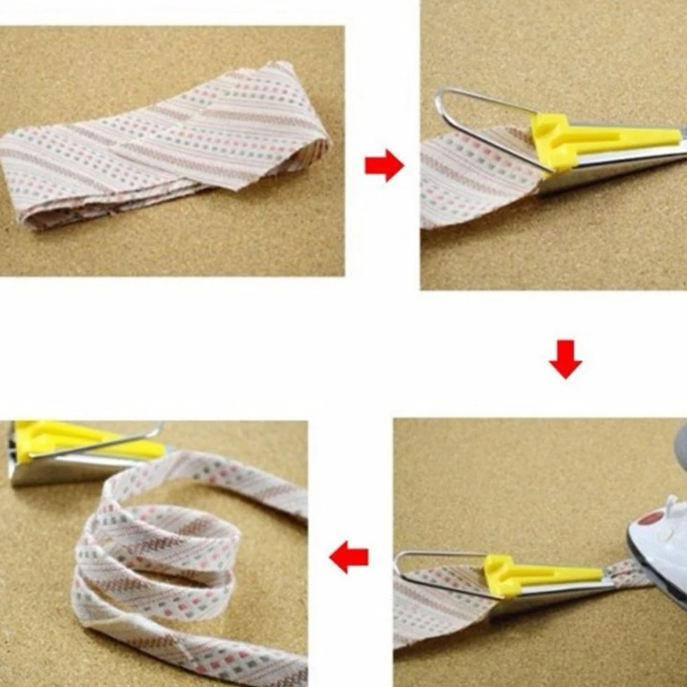Sewing DIY Bias Binding Tape Patchwork Tools Edger Splicing Cloth Fabric Quilting Kit Hand Sew Maker Accessories 6/12/18/25mm
Sewing DIY Bias Binding Tape Patchwork Tools Edger Splicing Cloth Fabric Quilting Kit Hand Sew Maker Accessories 6/12/18/25mm