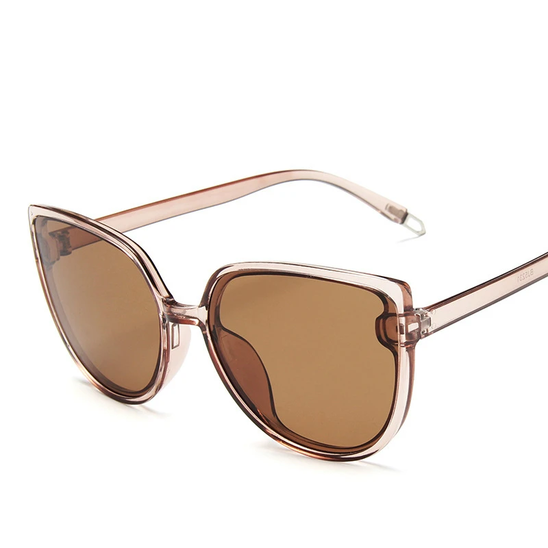 2020 Vintage Big Frame Cat Eyes Sunglass Fashion Peasonality Sun Glasses New Ladies Retro Brand Designer Female Eyewear | Аксессуары для