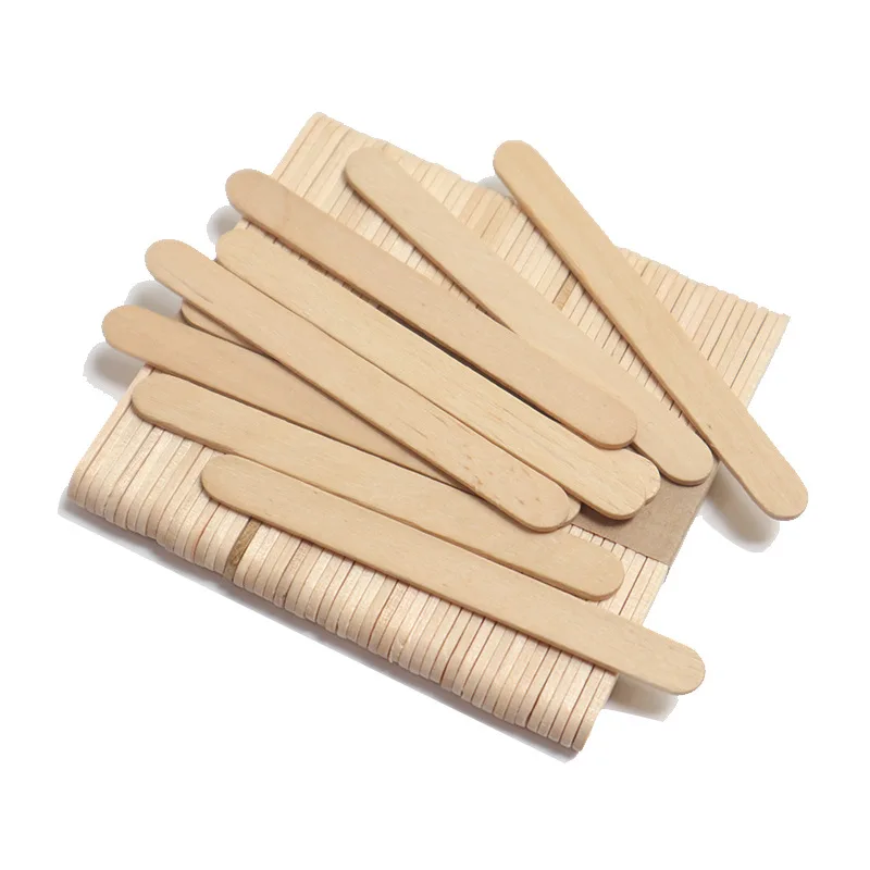 50 шт./лот деревянные палочки для мороженого Фруктового инструменты торта из