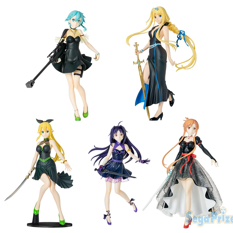 INFO-MSG Original SEGA LPM Figure SAO Sword Art Online Alicization Leafa\Alice\Sinon\Konno Yuuki Dress Ver PVC Action Figure
INFO-MSG Original SEGA LPM Figure SAO Sword Art Online Alicization Leafa\Alice\Sinon\Konno Yuuki Dress Ver PVC Action Figure