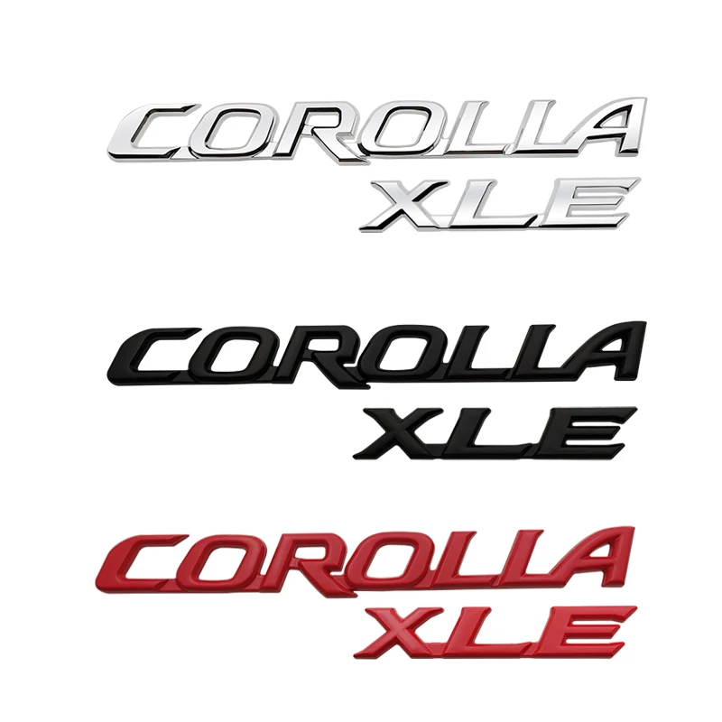 Car Sticker Metal Emblem Badge Trunk Decal for Toyota Carola XLE GR Sport TRD Auto Accessories
Car Sticker Metal Emblem Badge Trunk Decal for Toyota Carola XLE GR Sport TRD Auto Accessories