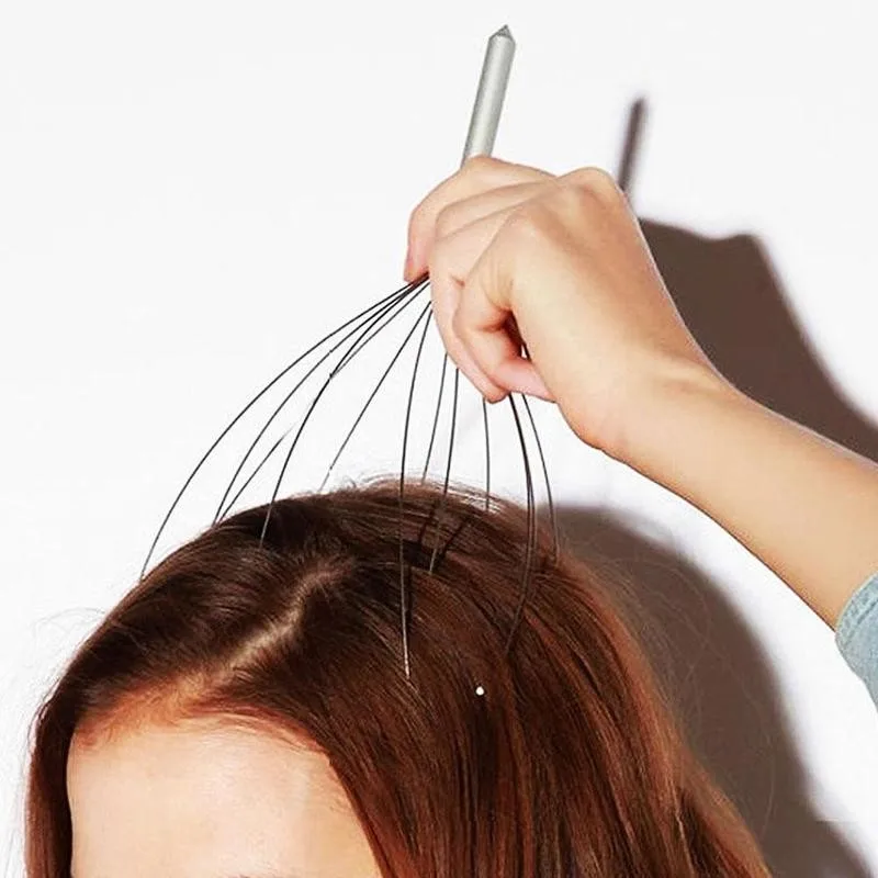 Head Massager Claw For Scalp Neck Massage Stress Headache Relief Metal Octopus Massager Head Wire Color Random
Head Massager Claw For Scalp Neck Massage Stress Headache Relief Metal Octopus Massager Head Wire Color Random