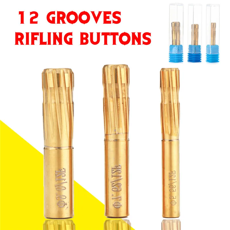 12 Grooves Flutes Reamer 5.56-9cm Push Rifling Button Chamber Milling Cutter Reamer Precision Double Layer Blade Machine Tool
12 Grooves Flutes Reamer 5.56-9cm Push Rifling Button Chamber Milling Cutter Reamer Precision Double Layer Blade Machine Tool
