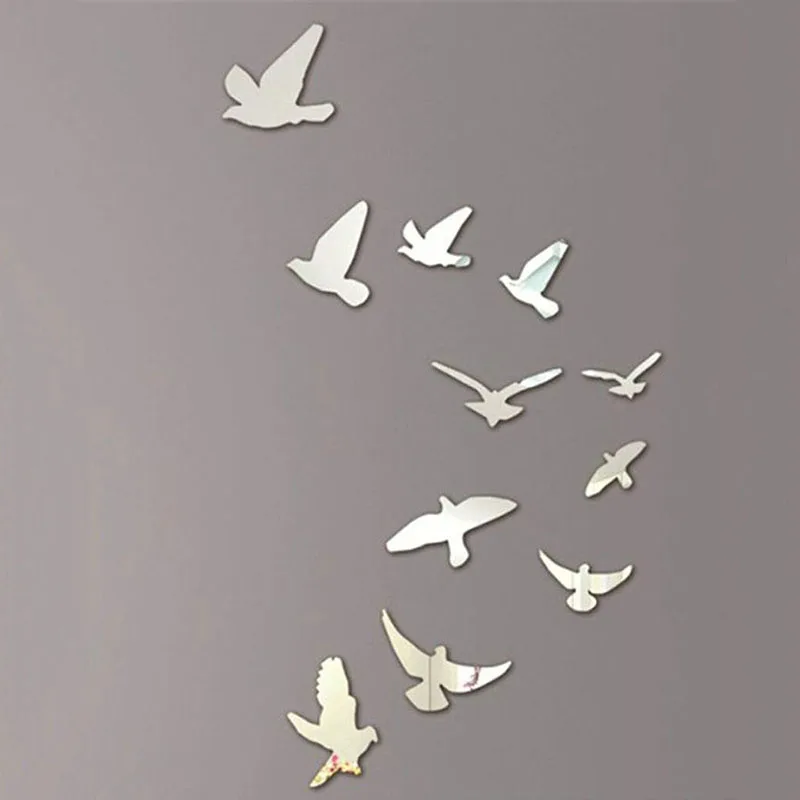 Personality Creative Bird Shape Mirror Wall Sticker Plastic Strong Paste Wall Sticker DIY Splice Wall Sticker Home Decoration
Personality Creative Bird Shape Mirror Wall Sticker Plastic Strong Paste Wall Sticker DIY Splice Wall Sticker Home Decoration