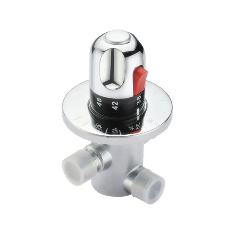 Brass Thermostatic Mixer Valve Water Temperature Control Valve for Bath Shower D08F
Brass Thermostatic Mixer Valve Water Temperature Control Valve for Bath Shower D08F