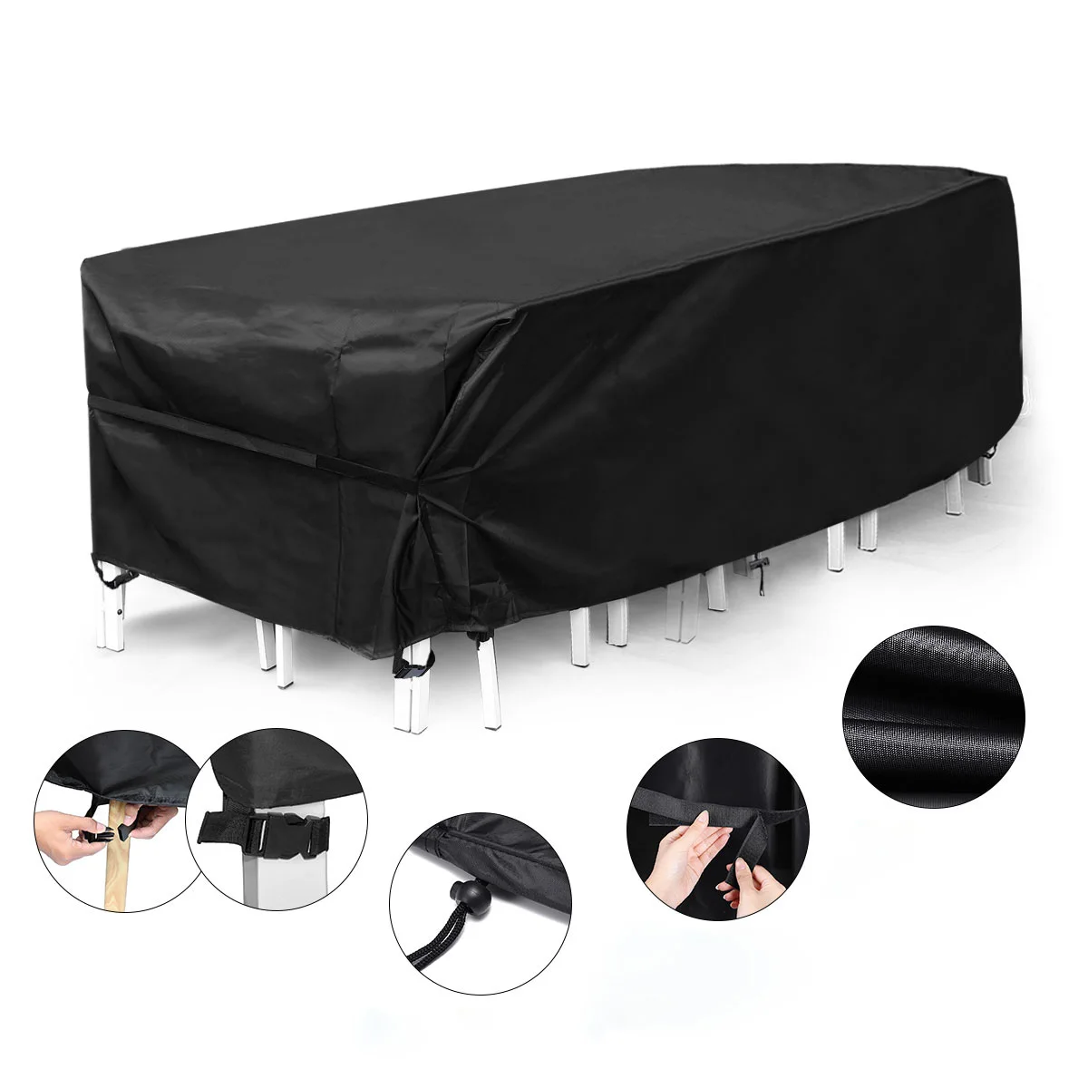 Furniture Cover Protective Cover Waterproof And Dustproof Cover Sunscreen Oxford cloth 420D Oxford Polyester Outdoor Covers
Furniture Cover Protective Cover Waterproof And Dustproof Cover Sunscreen Oxford cloth 420D Oxford Polyester Outdoor Covers