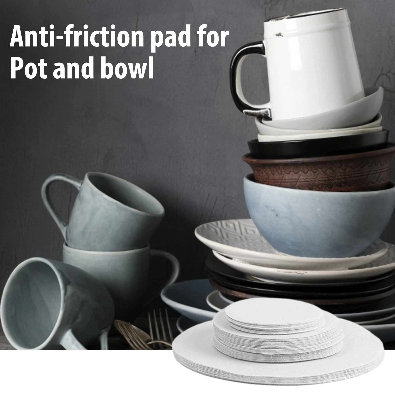 Set Of 48 Soft Felt Plate Dividers 3 Sizes Pan Separator Pads Cookware Bakeware Pot Stacking Protectors Dish Scratch Protectors
Set Of 48 Soft Felt Plate Dividers 3 Sizes Pan Separator Pads Cookware Bakeware Pot Stacking Protectors Dish Scratch Protectors