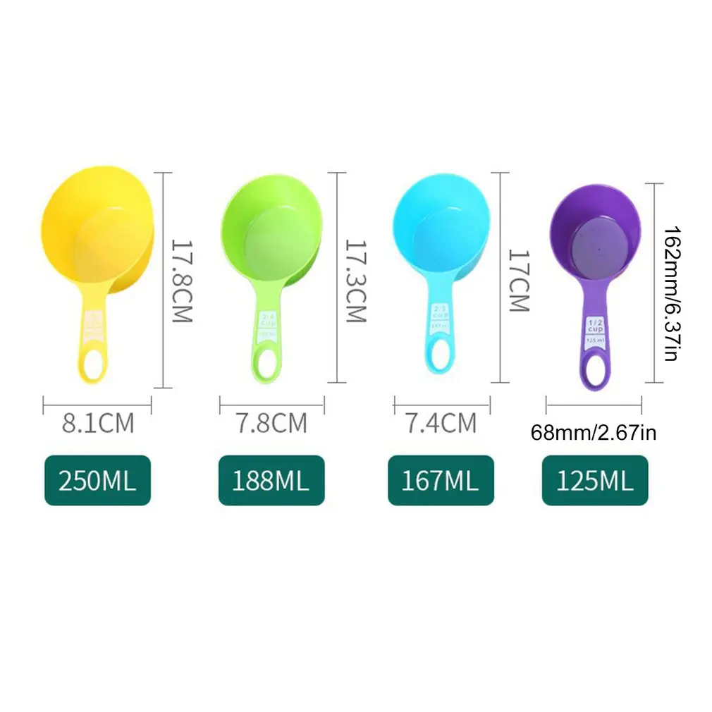 12pcs/set Measuring Cups And Spoons Colorful Kitchen Measuring Tools Durable Nesting Cups And Spoons For Dry And Liquid
12pcs/set Measuring Cups And Spoons Colorful Kitchen Measuring Tools Durable Nesting Cups And Spoons For Dry And Liquid