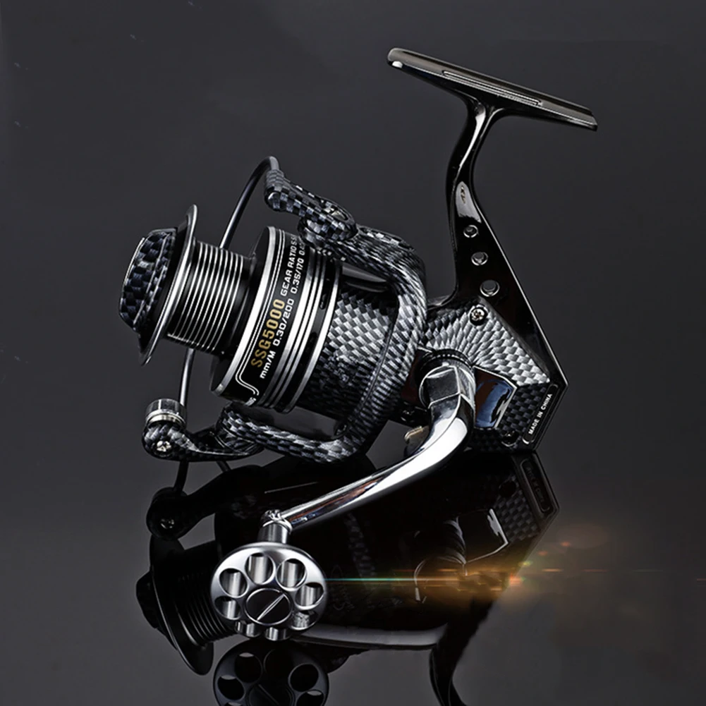 Metal Coil Spinning Reel Fishing Reel SSG1000-3000 Compression Resistance Outdoor Fishing for Ocean Lake Fishing Tackle
Metal Coil Spinning Reel Fishing Reel SSG1000-3000 Compression Resistance Outdoor Fishing for Ocean Lake Fishing Tackle