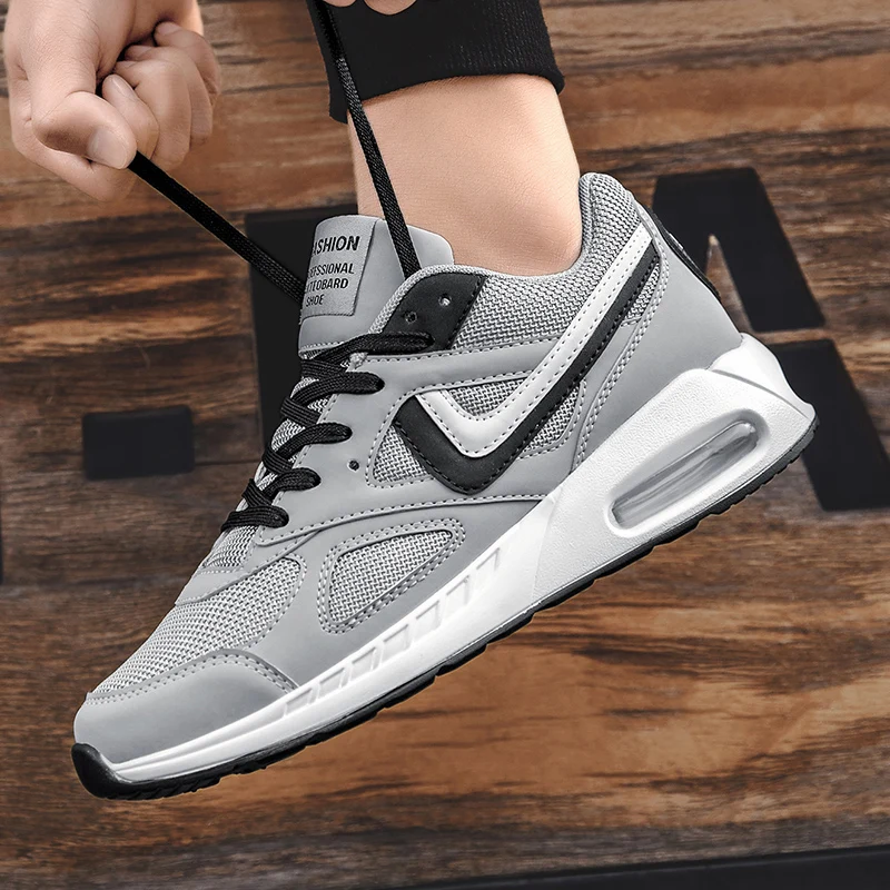 New Men Running Shoes Casual White Sneakers Mens Trainers Air Cushion Men Sneakers Leisure Blue Shoes Men Tenis Masculino Adulto
New Men Running Shoes Casual White Sneakers Mens Trainers Air Cushion Men Sneakers Leisure Blue Shoes Men Tenis Masculino Adulto