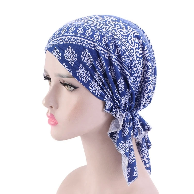 58cm Women Cotton Hair Caps Bandana Scarf Pre Tied Chemo Hat Beanie Turban Headwear for Cancer Patients Turbante Ladies
58cm Women Cotton Hair Caps Bandana Scarf Pre Tied Chemo Hat Beanie Turban Headwear for Cancer Patients Turbante Ladies