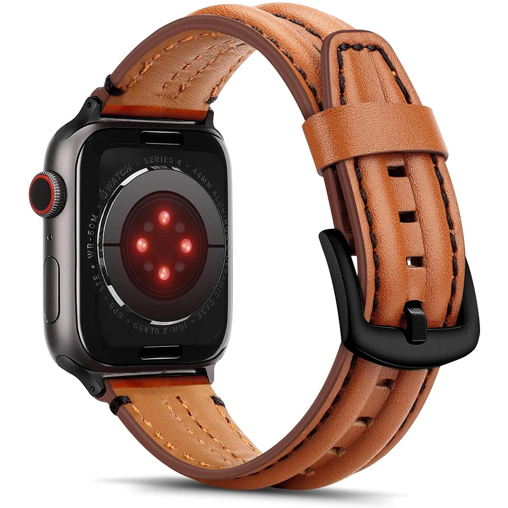 Ремешок кожаный для Apple Watch SE 6 5 40/44 мм, люксовый браслет для IWatch Series 4 3 38/42 мм, аксессуары
Ремешок кожаный для Apple Watch SE 6 5 40/44 мм, люксовый браслет для IWatch Series 4 3 38/42 мм, аксессуары