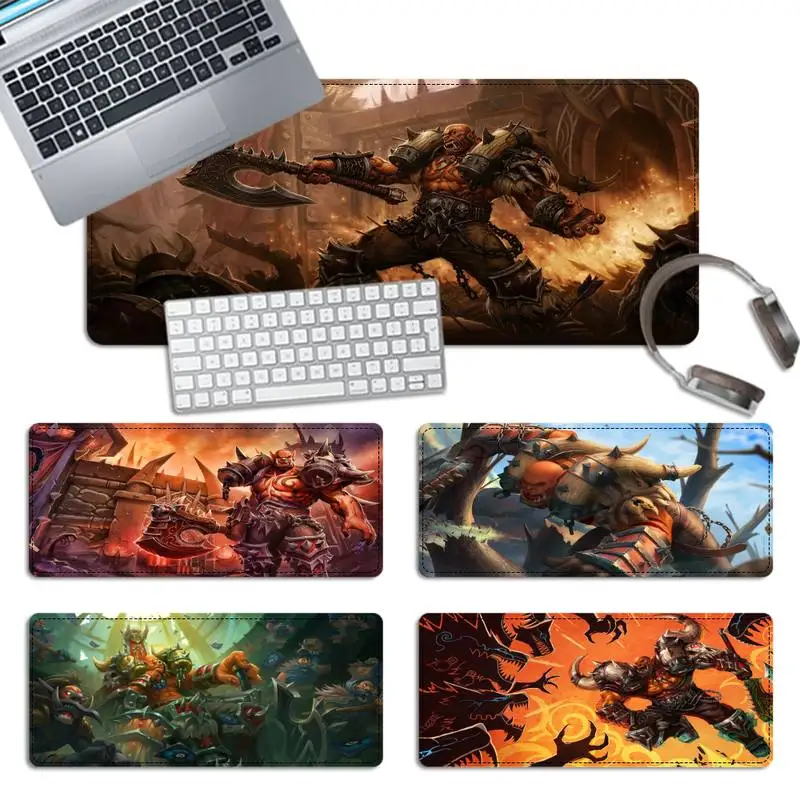Hot Sell Orgrim Mouse Pad Gaming MousePad Large Big Mouse Mat Desktop Mat Computer Mouse pad For Overwatch
Hot Sell Orgrim Mouse Pad Gaming MousePad Large Big Mouse Mat Desktop Mat Computer Mouse pad For Overwatch