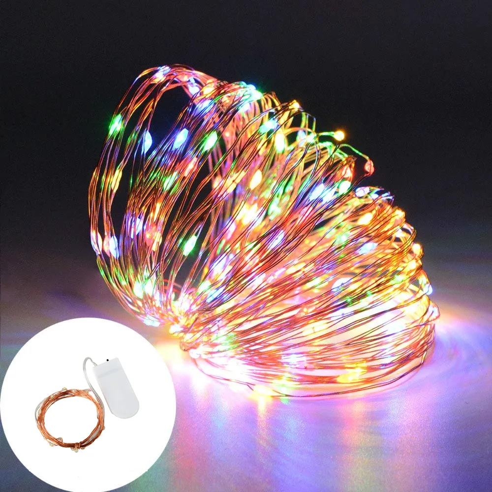 10pcs/lot 2M 20 LED Battery Operated LED Copper Wire String Lights for Garland Party Wedding Decoration Christmas Fairy Lights
10pcs/lot 2M 20 LED Battery Operated LED Copper Wire String Lights for Garland Party Wedding Decoration Christmas Fairy Lights