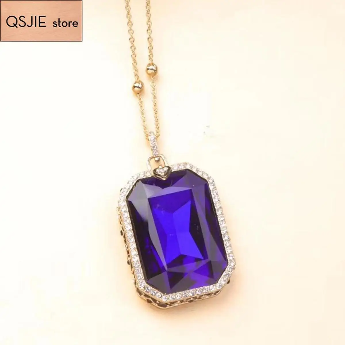 2022 High quality SWA, blue crystal Tarot sweater Necklace Charming fashion jewelry
2022 High quality SWA, blue crystal Tarot sweater Necklace Charming fashion jewelry