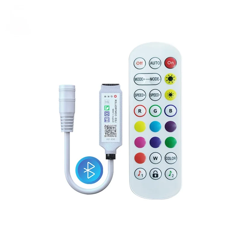 USB 5V Bluetooth Led StripS RGB Controller Dynamic Modes for DC 12V Led strip 24 Key Dimmer Switch for 5050/3528 Led Strip Light
USB 5V Bluetooth Led StripS RGB Controller Dynamic Modes for DC 12V Led strip 24 Key Dimmer Switch for 5050/3528 Led Strip Light