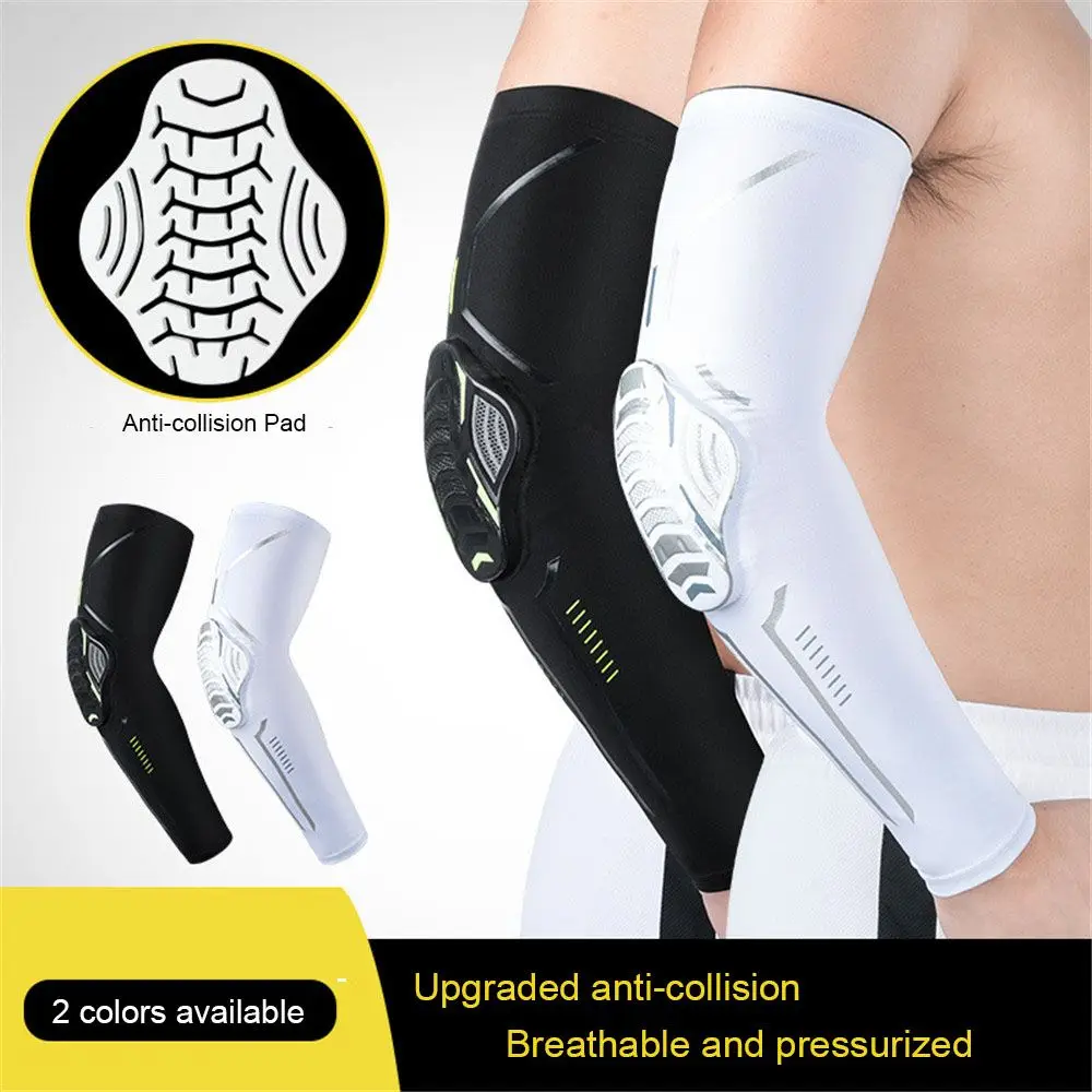 

Sports Crashproof Elbow Brace Compression Arm Sleeves Protectors Outdoor Bicycle Support Guard Mountaineering Riding Protector