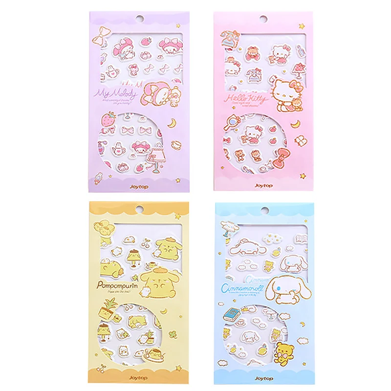 Sanrio Candy Serie Cinnamoroll Foam Sticker Hand Account Pack Diy Melody Decoration Handbook Hellokitty Transparent Pvc Stickers
Sanrio Candy Serie Cinnamoroll Foam Sticker Hand Account Pack Diy Melody Decoration Handbook Hellokitty Transparent Pvc Stickers