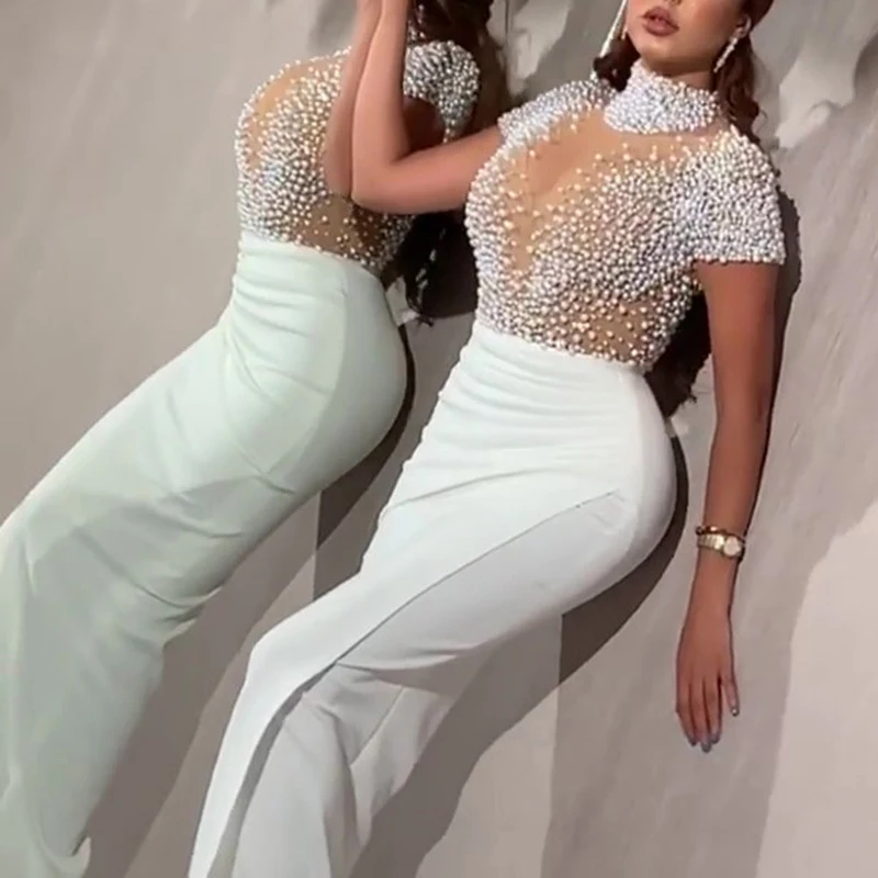 2021 Summer Beading Black White Short Sleeve Casual Bodycon Women Evening Party Dress Nightclub Robe Femme Vestidos Festa 70137
2021 Summer Beading Black White Short Sleeve Casual Bodycon Women Evening Party Dress Nightclub Robe Femme Vestidos Festa 70137