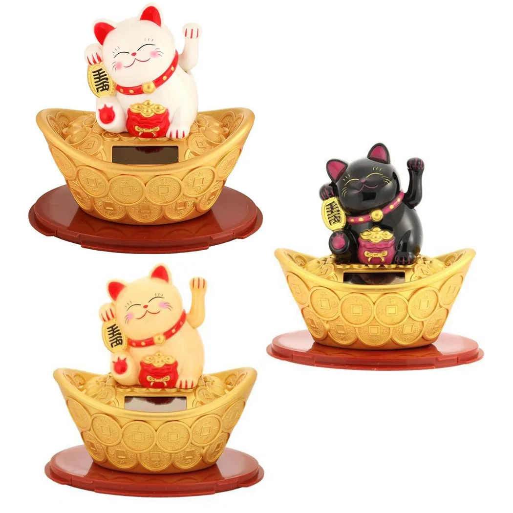 1pc Solar Energy Lucky Cat Lucky Cat Wealth Waving Hand Fortune Welcome Craft Shop Hotel Decor PVC Display Box
1pc Solar Energy Lucky Cat Lucky Cat Wealth Waving Hand Fortune Welcome Craft Shop Hotel Decor PVC Display Box