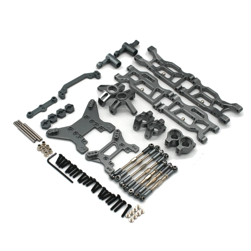 New Upgrade Metal Kit Pull Rod Swing Arm Steering Cup Shock Tower for Wltoys 104001 1/10 RC Car Parts
New Upgrade Metal Kit Pull Rod Swing Arm Steering Cup Shock Tower for Wltoys 104001 1/10 RC Car Parts