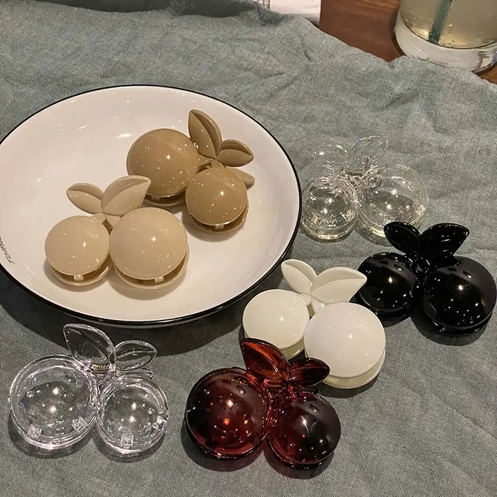 Elegant Sweet White Cherry Shaped Black Coffee Color Acrylic Cherry Hair Clips Hair Claws Korean Style Hair Ornaments
Elegant Sweet White Cherry Shaped Black Coffee Color Acrylic Cherry Hair Clips Hair Claws Korean Style Hair Ornaments