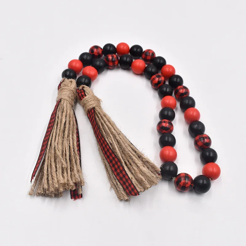 35pcs 16mm Wood Bead Garland with Tassels,Farmhouse Beads Rustic Country Decor Prayer Boho Beads Wall Hanging Decoration
35pcs 16mm Wood Bead Garland with Tassels,Farmhouse Beads Rustic Country Decor Prayer Boho Beads Wall Hanging Decoration