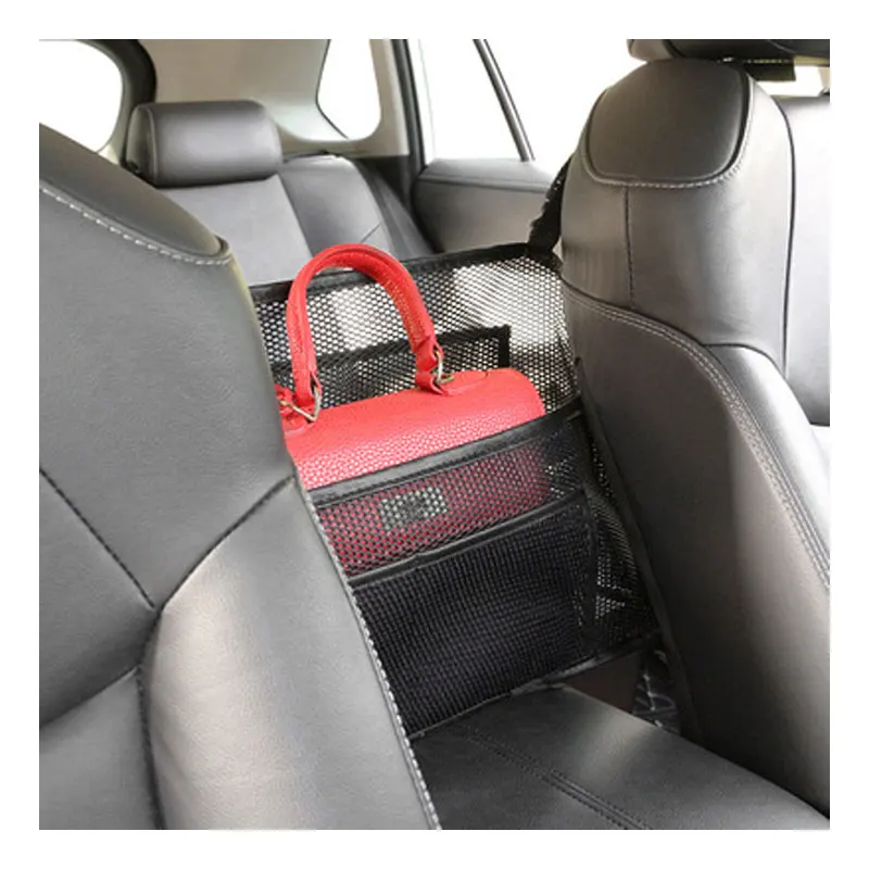 Black Mesh Car Organizer Upgrade Handbag Purse Holder For Car Large Capacity Storage Car Net Bag Barrier of Back Seat Organzier
Black Mesh Car Organizer Upgrade Handbag Purse Holder For Car Large Capacity Storage Car Net Bag Barrier of Back Seat Organzier