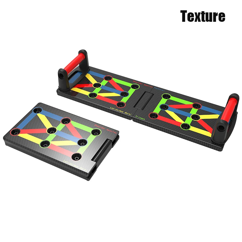 NEW Push Up Board 17 in 1 Complete Push Up Training System Color-Coded Collapsible Push-up Bracket Board
NEW Push Up Board 17 in 1 Complete Push Up Training System Color-Coded Collapsible Push-up Bracket Board