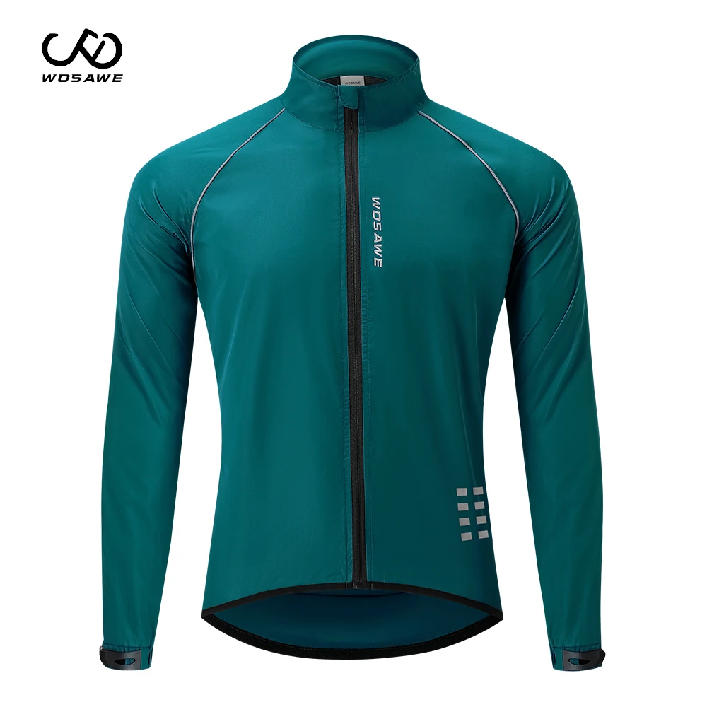 WOSAWE Windproof Men Cycling Jacket Reflective Waterproof Mountain Bike MTB Running Riding Bicycle Windcoat Windbreaker
WOSAWE Windproof Men Cycling Jacket Reflective Waterproof Mountain Bike MTB Running Riding Bicycle Windcoat Windbreaker