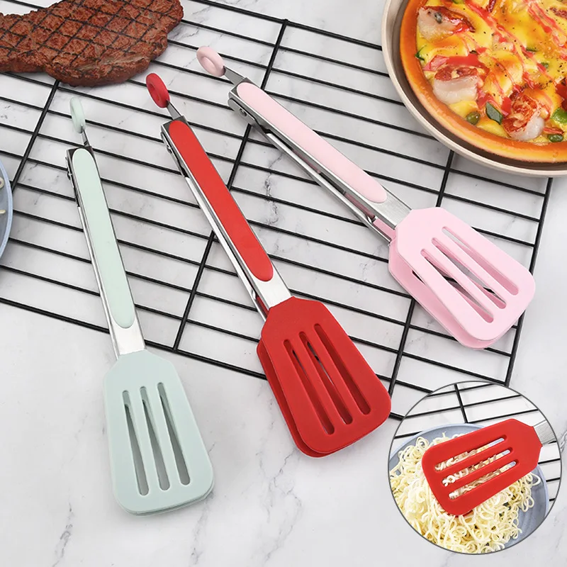 Household 9 Inch Stainless Steel Silicone Food Clip Grill Steak Bread Clip Kitchen Gadgets Kitchen Accessories Cooking Tools
Household 9 Inch Stainless Steel Silicone Food Clip Grill Steak Bread Clip Kitchen Gadgets Kitchen Accessories Cooking Tools