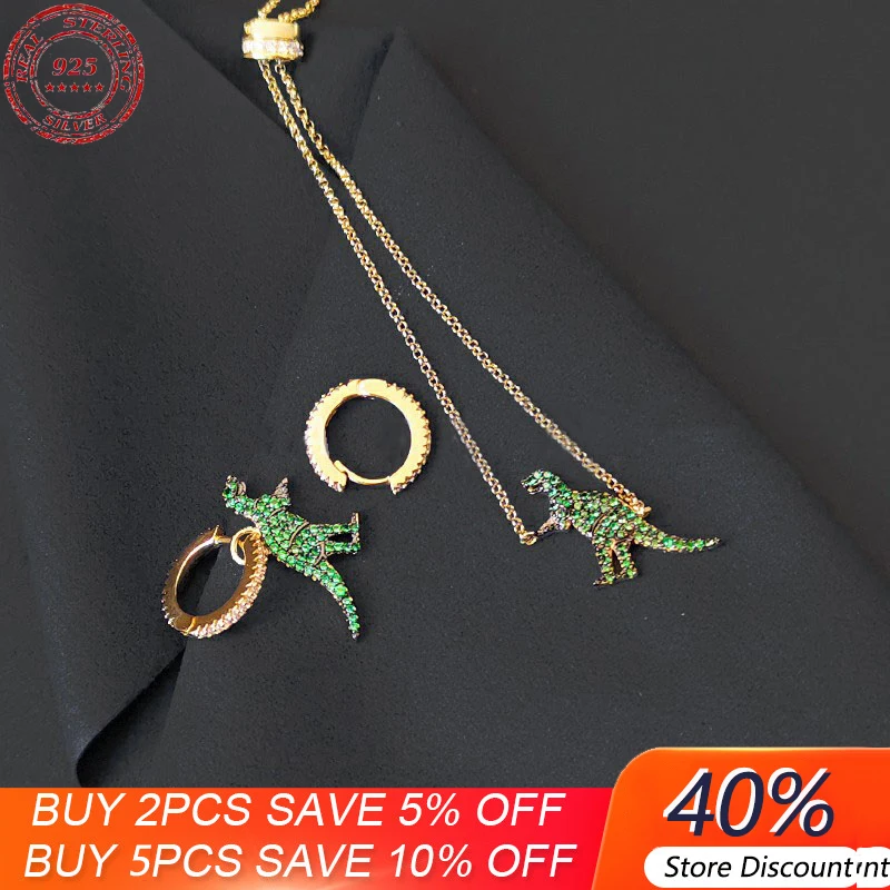 Смешные Роскошные серьги-динозавры из серебра 925 пробы, асимметричные мятно-зеленые маленькие серьги в виде животных, ожерелье с лентой
Смешные Роскошные серьги-динозавры из серебра 925 пробы, асимметричные мятно-зеленые маленькие серьги в виде животных, ожерелье с лентой