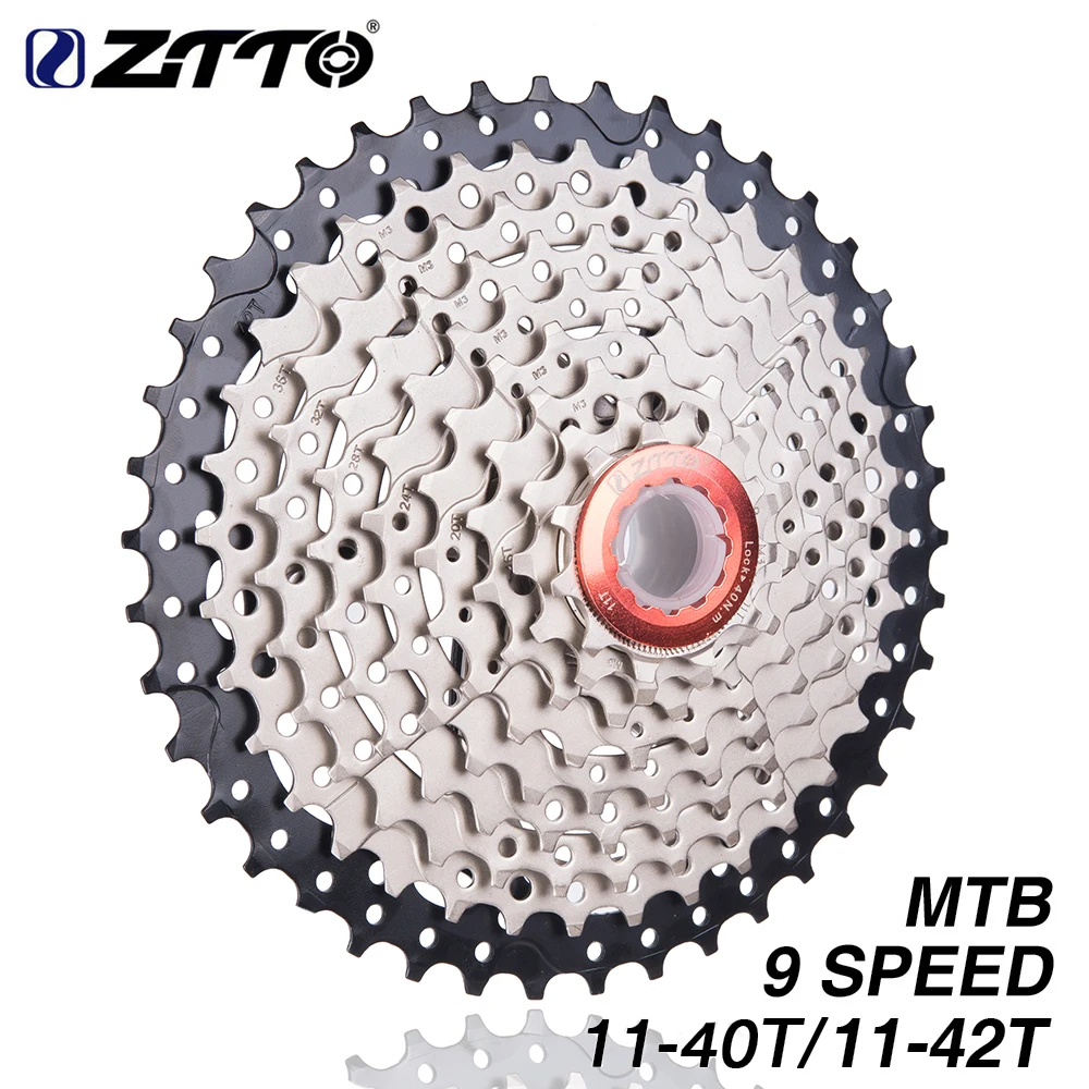 Кассета ZTTO MTB 9 скоростей 11-40T 11-42T 9 скоростей 11-42 велосипед свободный круг 11-40 9 s для M430 M4000 высокое качество горный велосипед K7
Кассета ZTTO MTB 9 скоростей 11-40T 11-42T 9 скоростей 11-42 велосипед свободный круг 11-40 9 s для M430 M4000 высокое качество горный велосипед K7