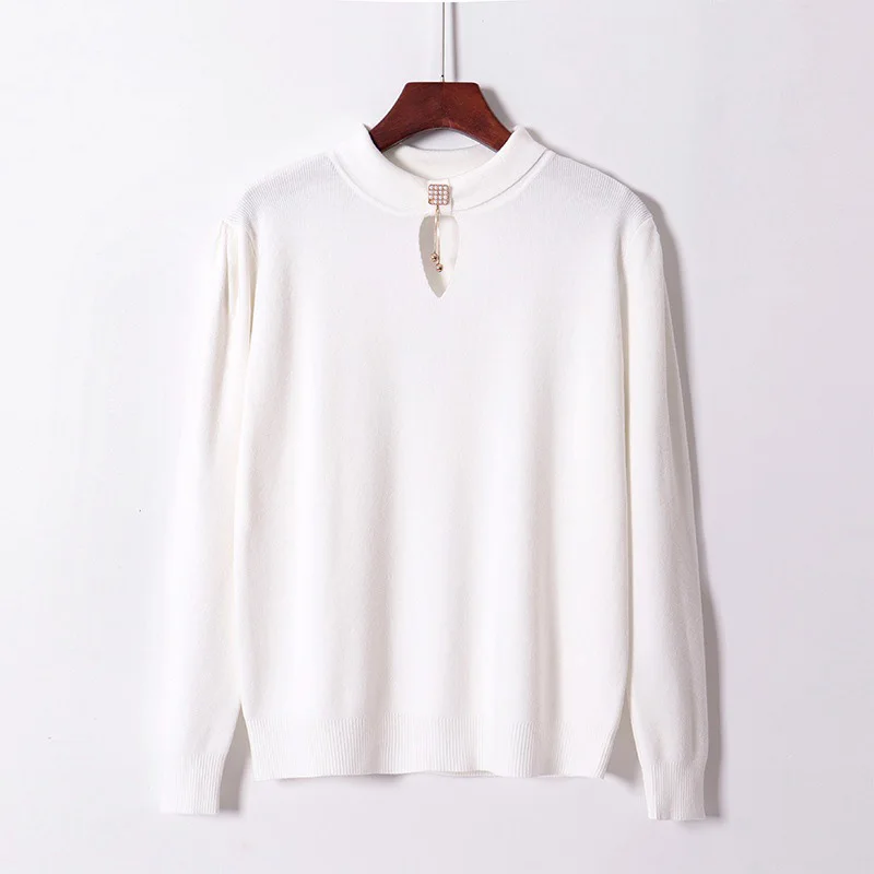 2020 New Autumn Winter Fashionable Base Inner Bottoming Knitted Tops Women's Solid Color Casual Pullover Sweaters Female
2020 New Autumn Winter Fashionable Base Inner Bottoming Knitted Tops Women's Solid Color Casual Pullover Sweaters Female