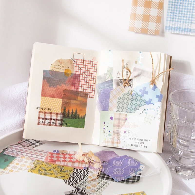 Yoofun 40pcs/pack Ins Style Sticky Material Paper Lovely Stickers for Scrapbooking Journal Diary Background Decoration DIY Memo
Yoofun 40pcs/pack Ins Style Sticky Material Paper Lovely Stickers for Scrapbooking Journal Diary Background Decoration DIY Memo