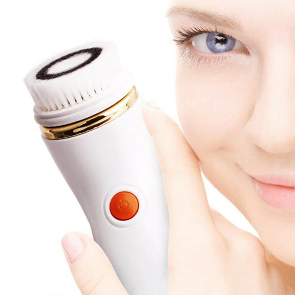 4 In 1 Multifunction Facial Cleansing Brush Pore Cleaner Travel Electric Massage Exfoliate Tool ABS Blackhead Remover Spa Home
4 In 1 Multifunction Facial Cleansing Brush Pore Cleaner Travel Electric Massage Exfoliate Tool ABS Blackhead Remover Spa Home