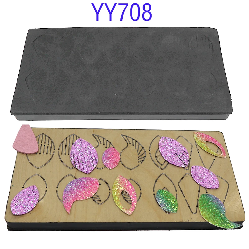 Wood Mold Earrings Cut Mold Earring Wood Mold YY702 Is Compatible with Most Manual Die Cut
Wood Mold Earrings Cut Mold Earring Wood Mold YY702 Is Compatible with Most Manual Die Cut