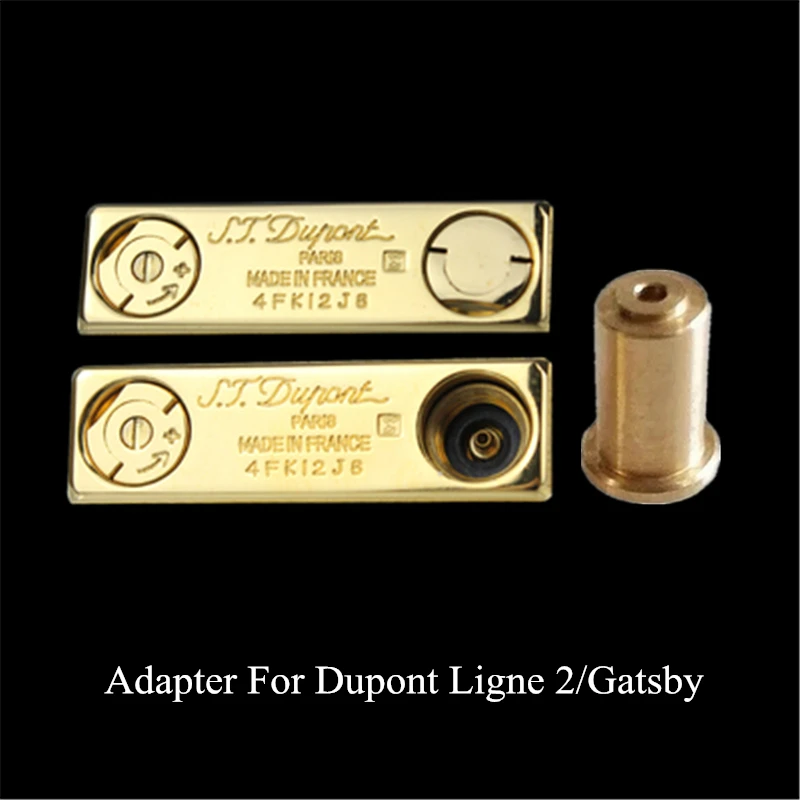 Brass Copper Nozzle Refill Butane Gas Adapter For S.T Dupont L2/Gatsby Lighter Green Caps Reusable Smoking Gadget Man Gifts
Brass Copper Nozzle Refill Butane Gas Adapter For S.T Dupont L2/Gatsby Lighter Green Caps Reusable Smoking Gadget Man Gifts