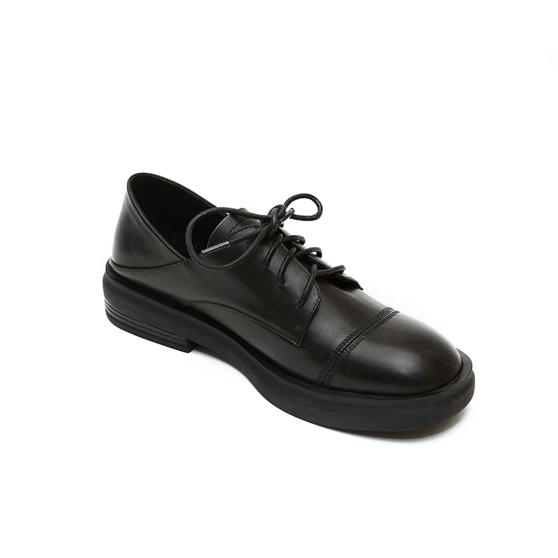 Osunlina Brand Casual Female Flats Round Toe Low Heel Footwear Lace Up Black Genuine Leather Comfortable Handmade Shoes Woman
Osunlina Brand Casual Female Flats Round Toe Low Heel Footwear Lace Up Black Genuine Leather Comfortable Handmade Shoes Woman