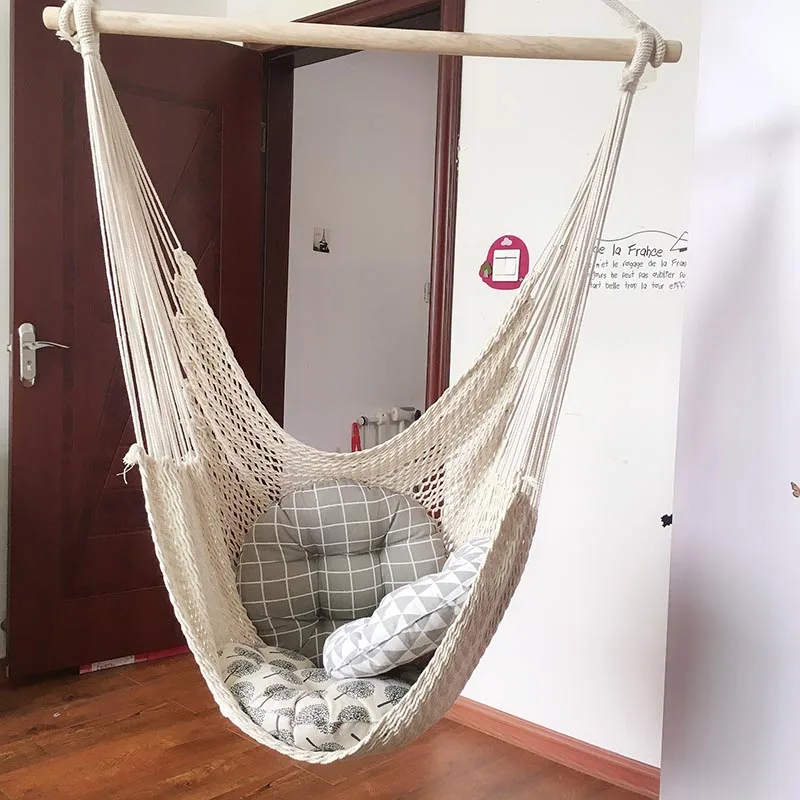 Pamping Hammock Chair Outdoor Garden Bedroom furniture Mesh Net Hanging Chair For Child Adult Swing Lazy Chair Mesh Hammocks
Pamping Hammock Chair Outdoor Garden Bedroom furniture Mesh Net Hanging Chair For Child Adult Swing Lazy Chair Mesh Hammocks